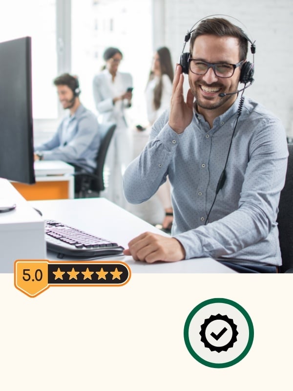 Five star telephone answering service for small businesses